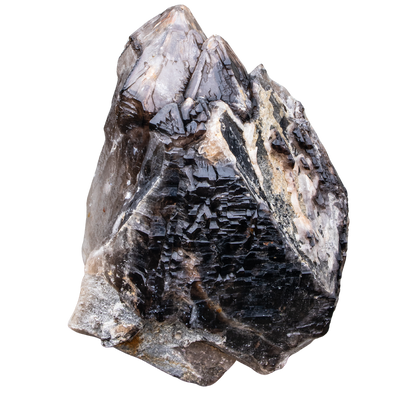 Smoky Elestial Quartz Crystal • 220 lbs