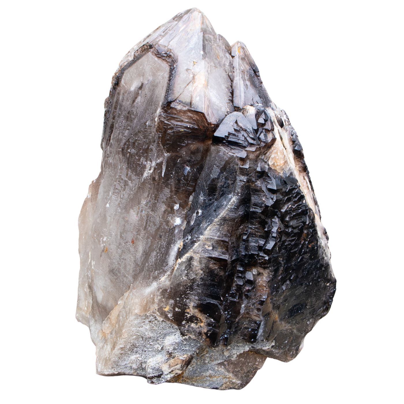 Smoky Elestial Quartz Crystal • 220 lbs