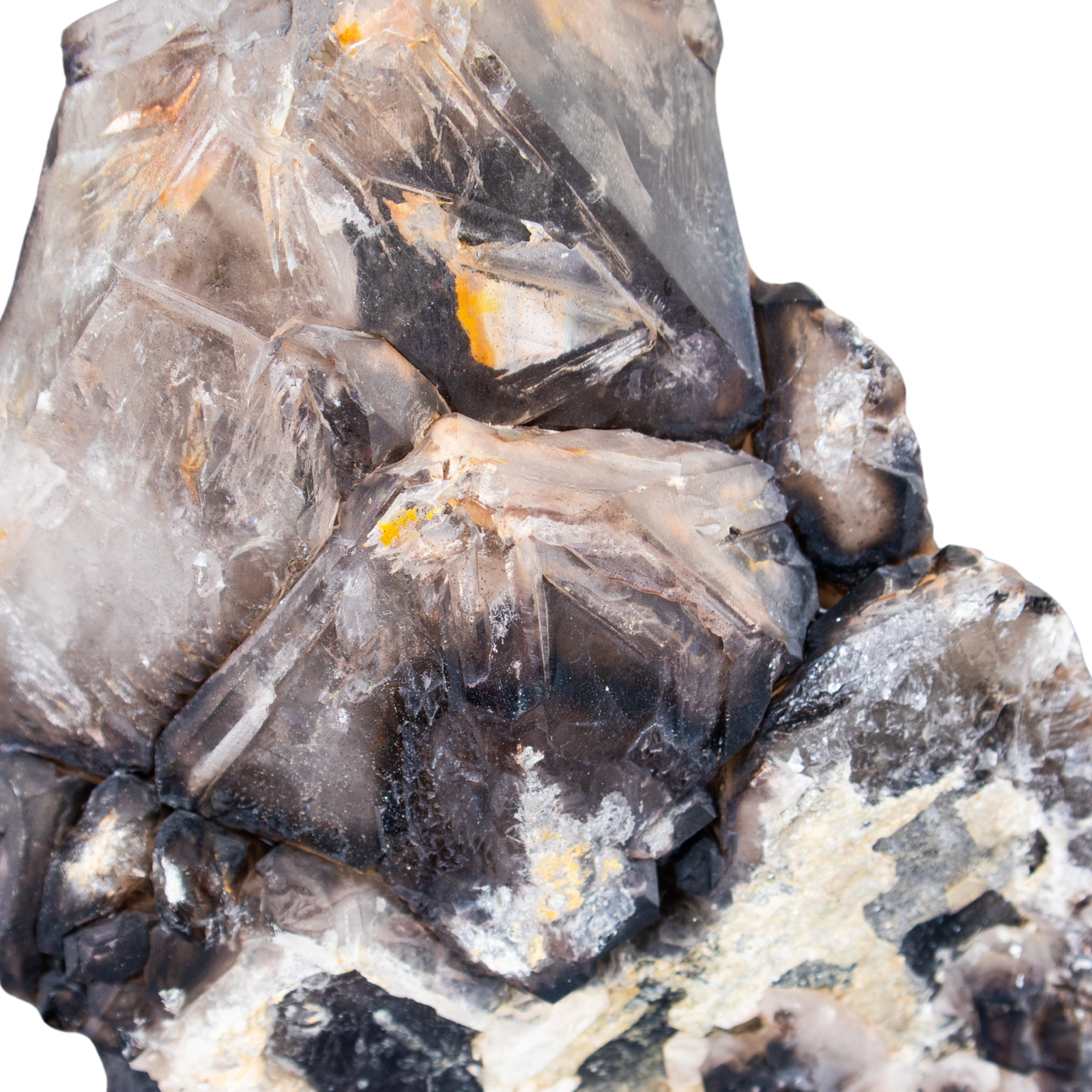 Smoky Elestial Quartz Crystal • 220 lbs