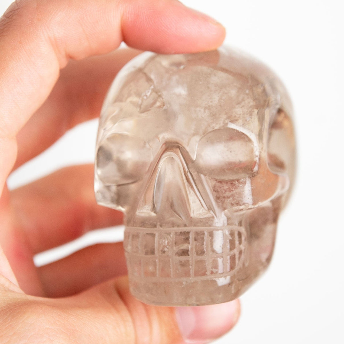 Smoky Quartz Skull