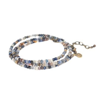 Sodalite Convertible Bracelet-Necklace