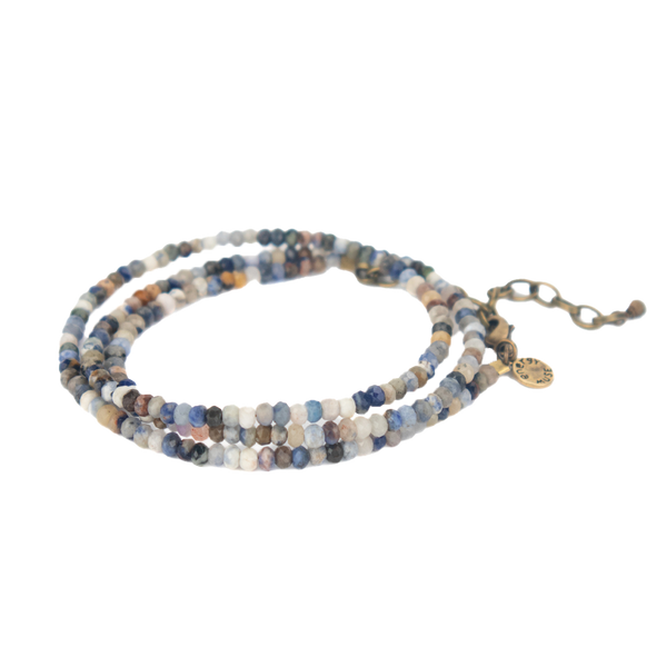 Fuchsia Recycled Convertible Wrap Bracelet and Choker by calliajewelry -  Afrikrea