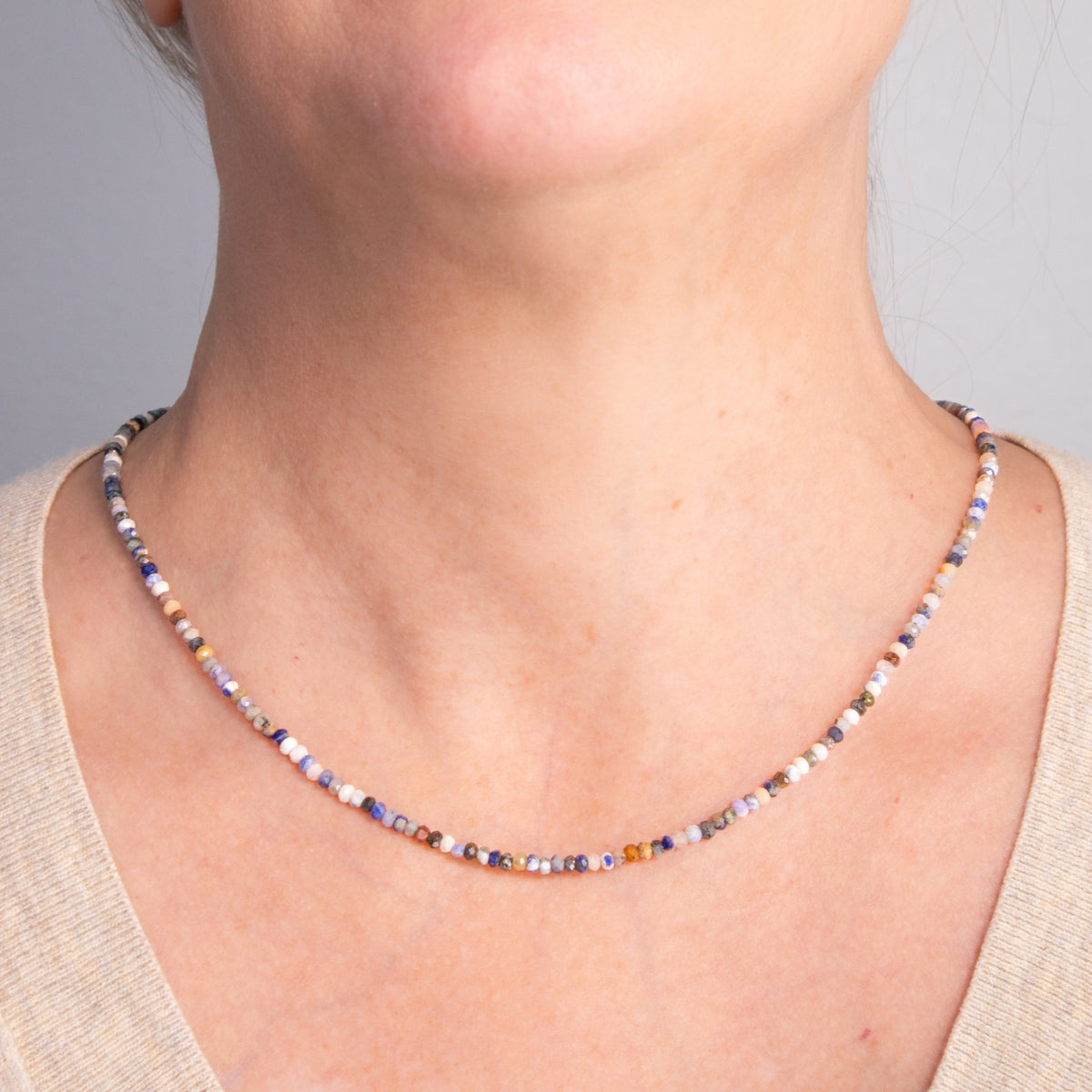 Sodalite Convertible Bracelet-Necklace