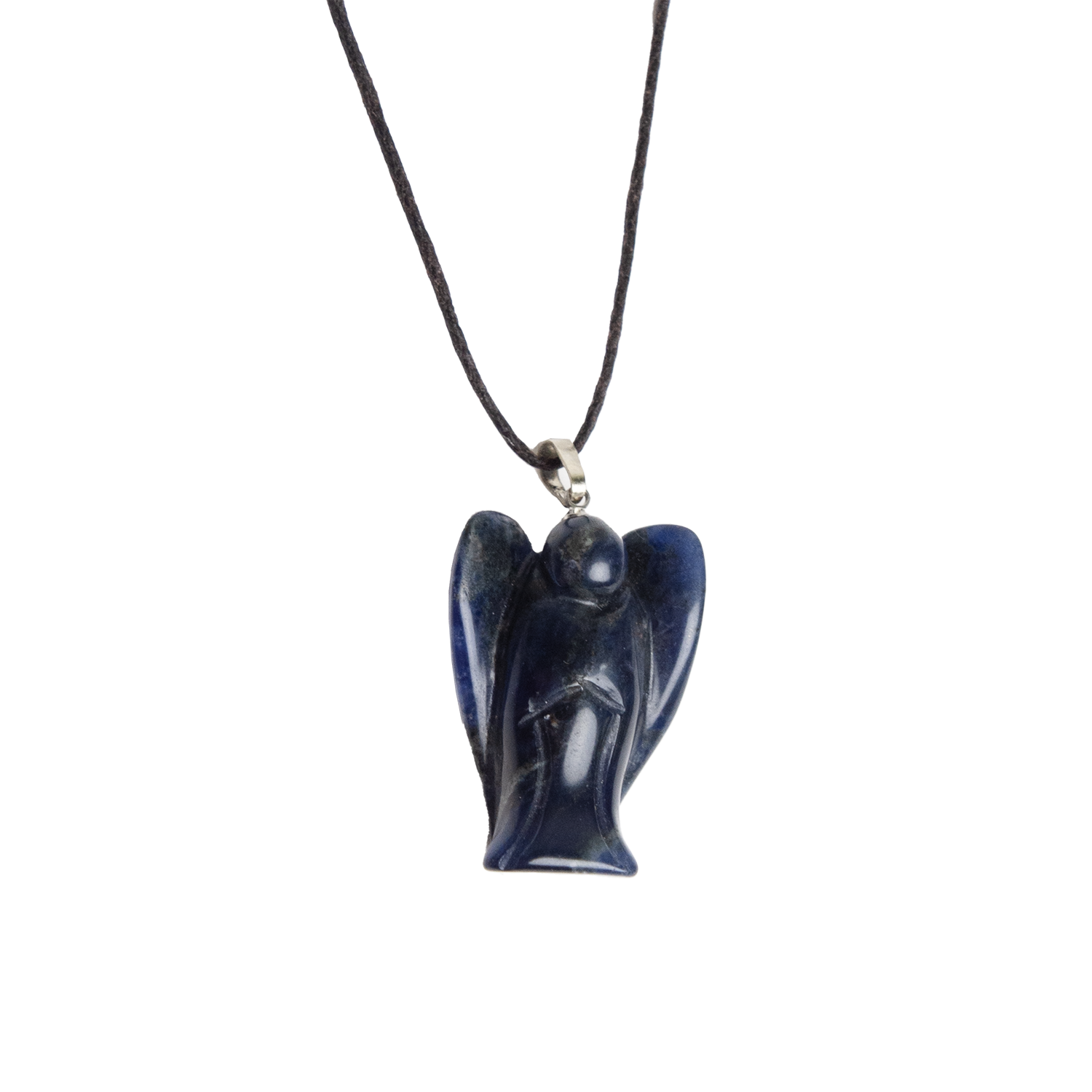 Sodalite Angel Necklace Shop Sodalite Jewelry at Energy Muse