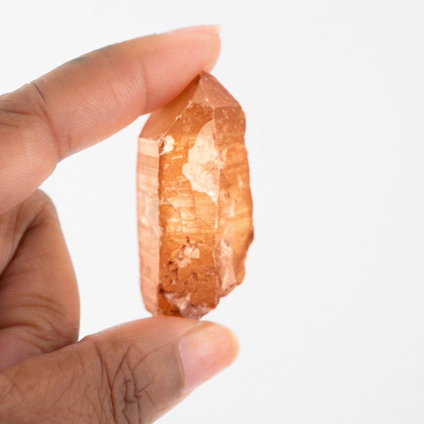 Tangerine Quartz Crystal