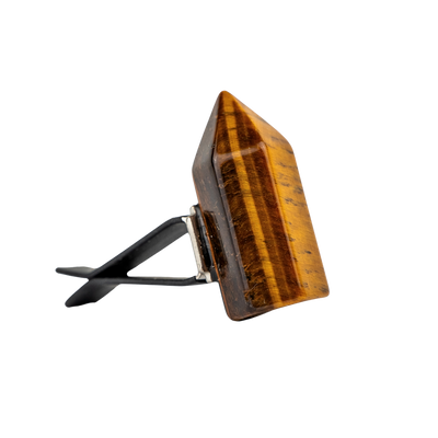 Tiger's Eye Car Vent Clip