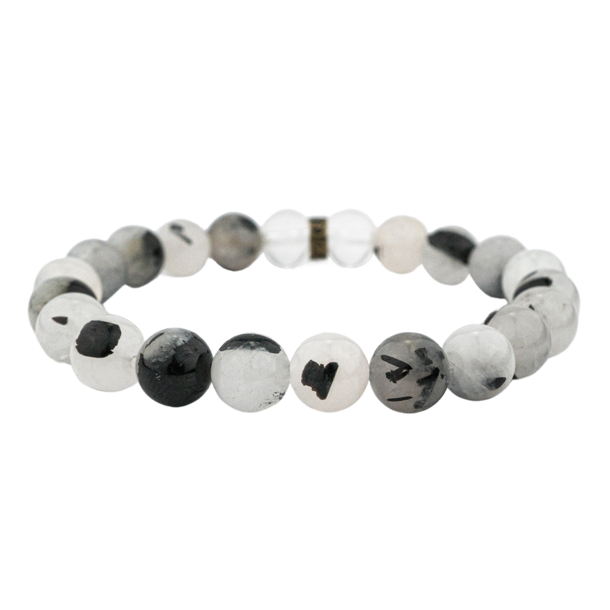 Tourmalinated Quartz Bracelet