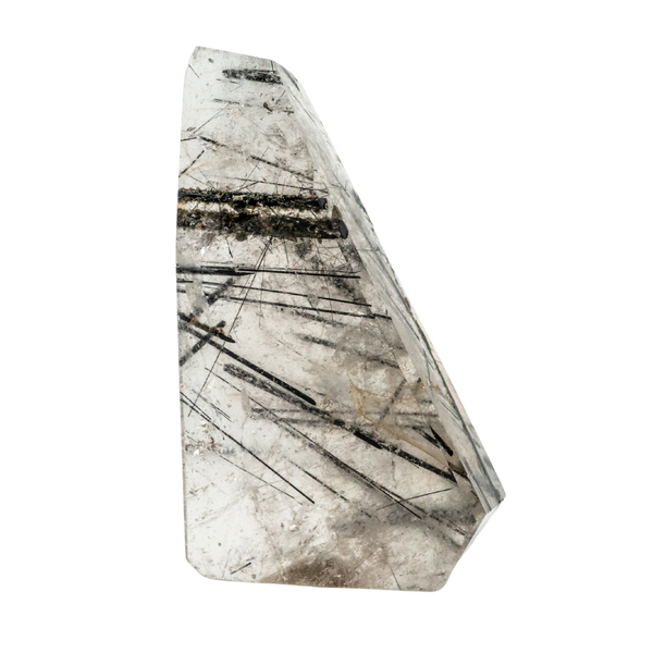 Tourmalinated Quartz Freeform Crystal