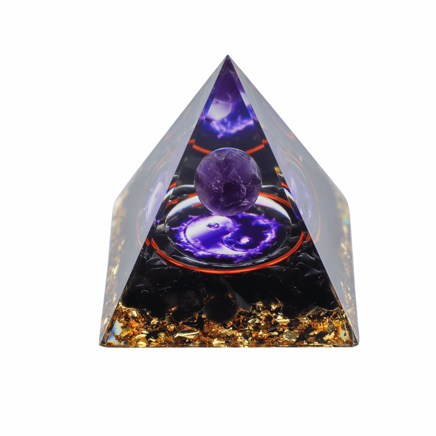 Triple Proteciton Generator Pyramid | Shop Orgones at Energy Muse