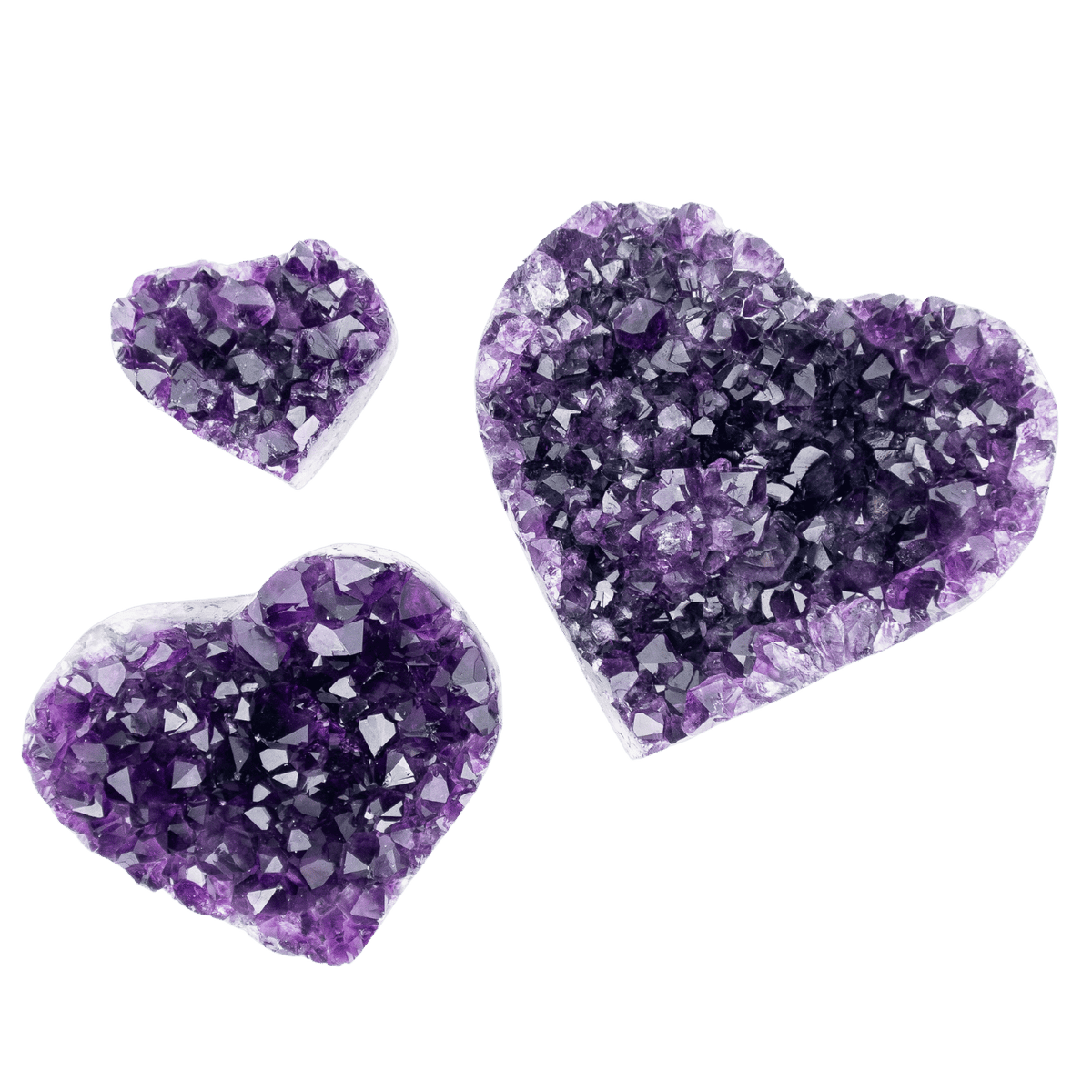 Uruguayan Amethyst Heart