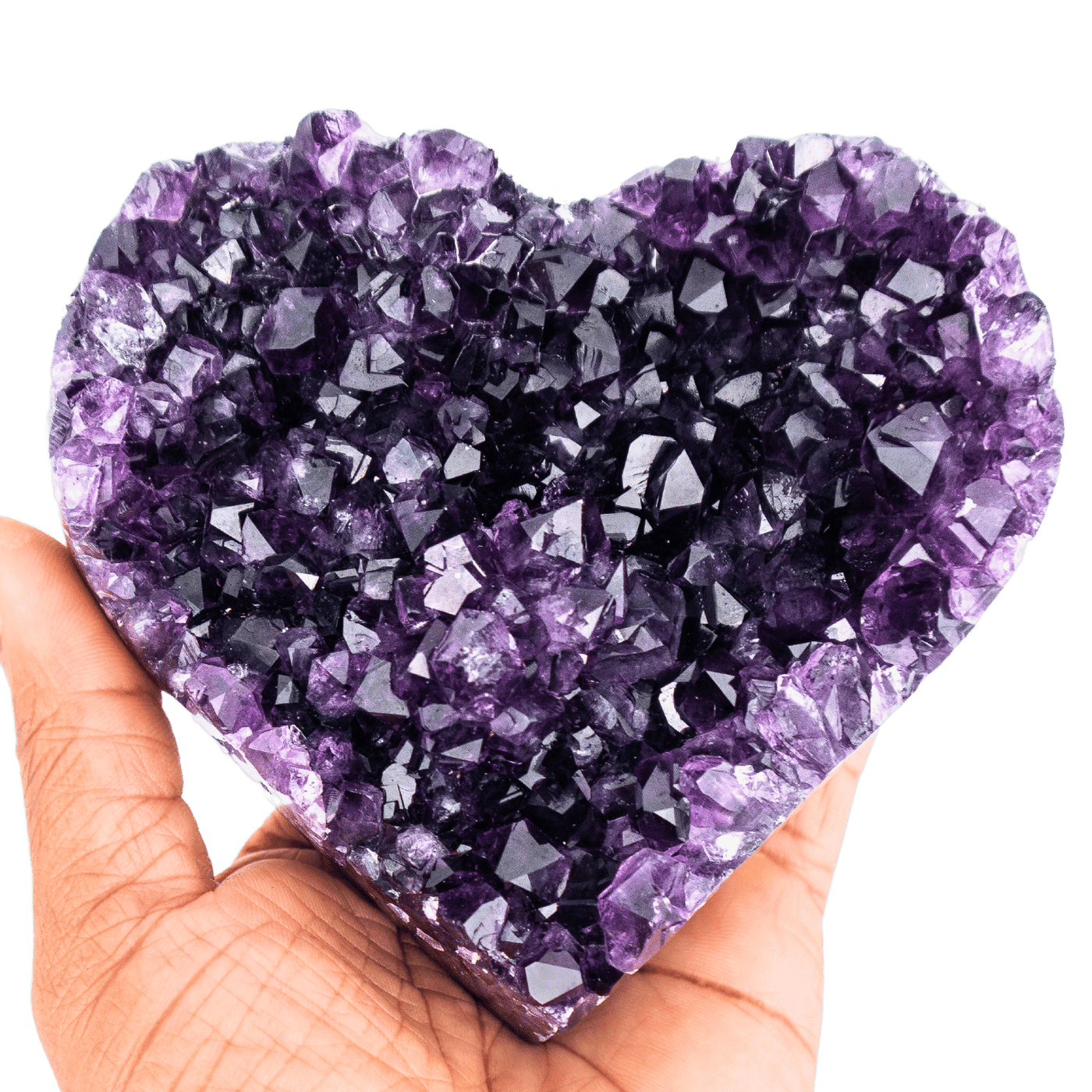 Uruguayan Amethyst Heart