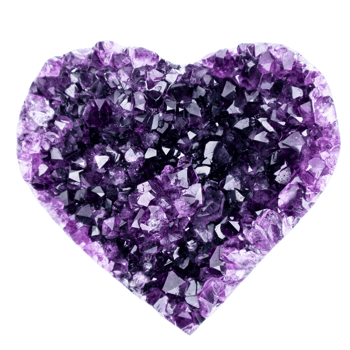 Uruguayan Amethyst Heart