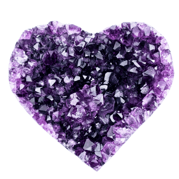 Uruguayan Amethyst Heart