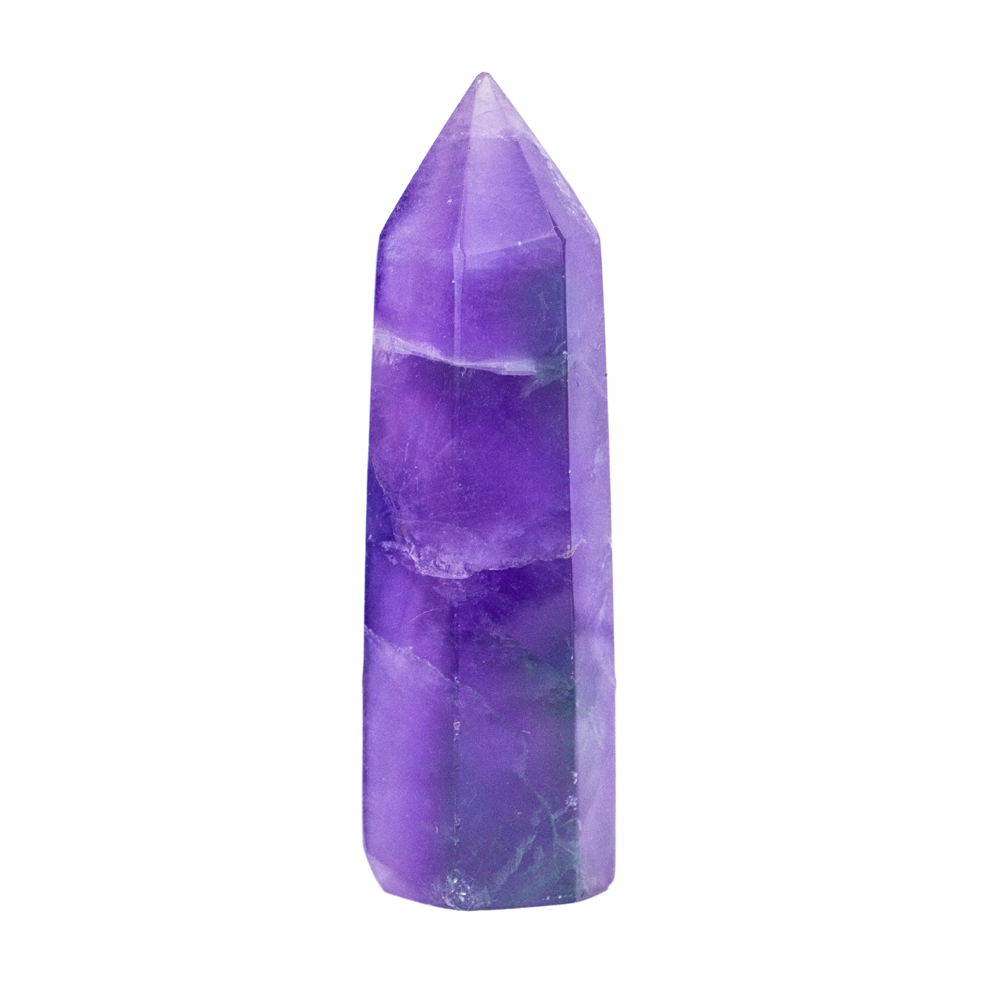 Violet Purple Fluorite Point
