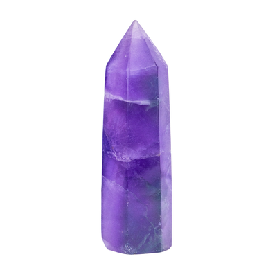 Violet Purple Fluorite Point
