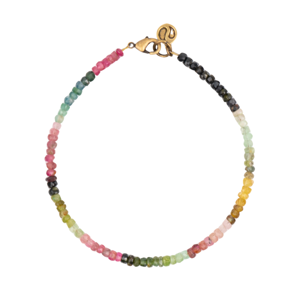 Watermelon Tourmaline Bracelet