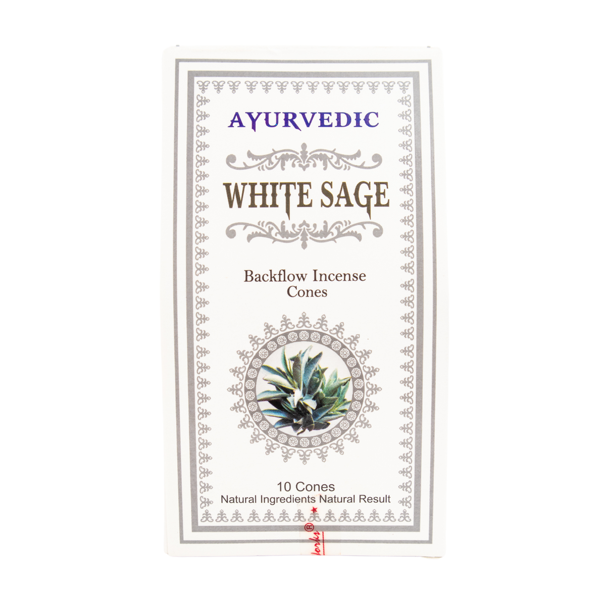 White Sage Backflow Incense Cones