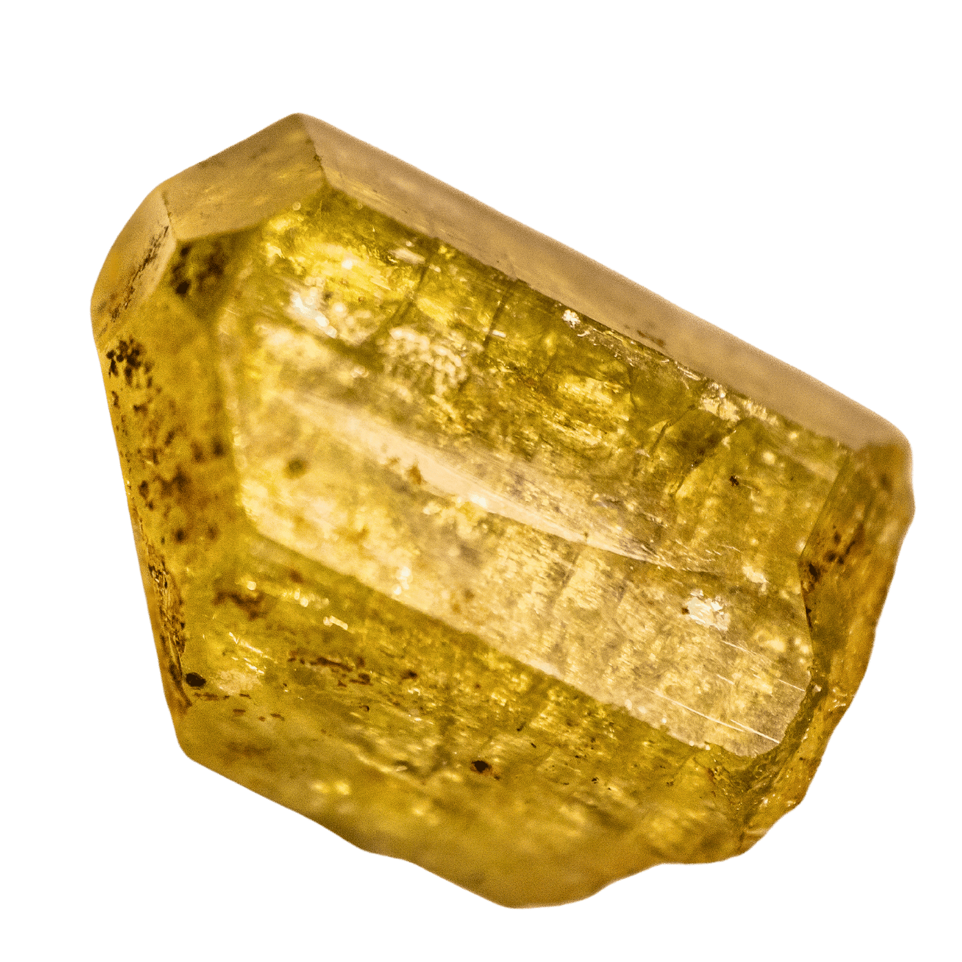 Natural Yellow Apatite Crystal – Energy Muse1