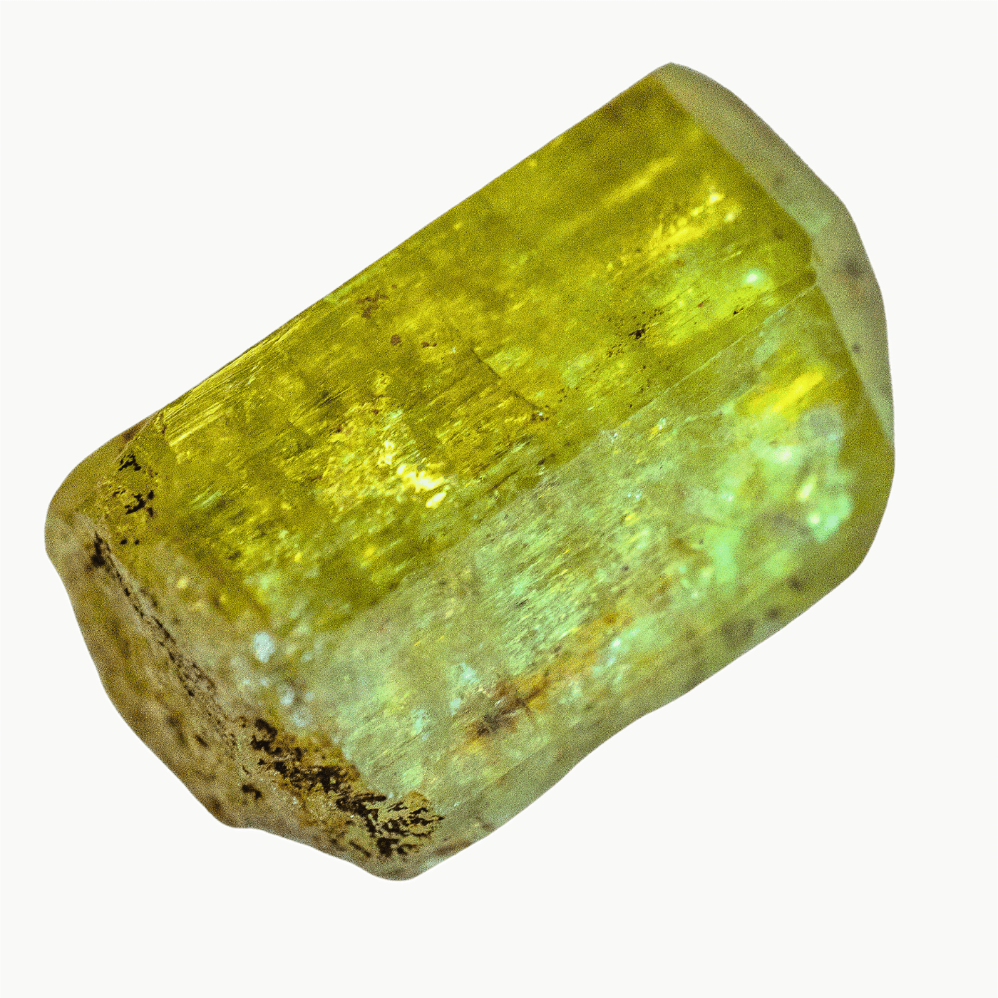 Natural Yellow Apatite Crystal