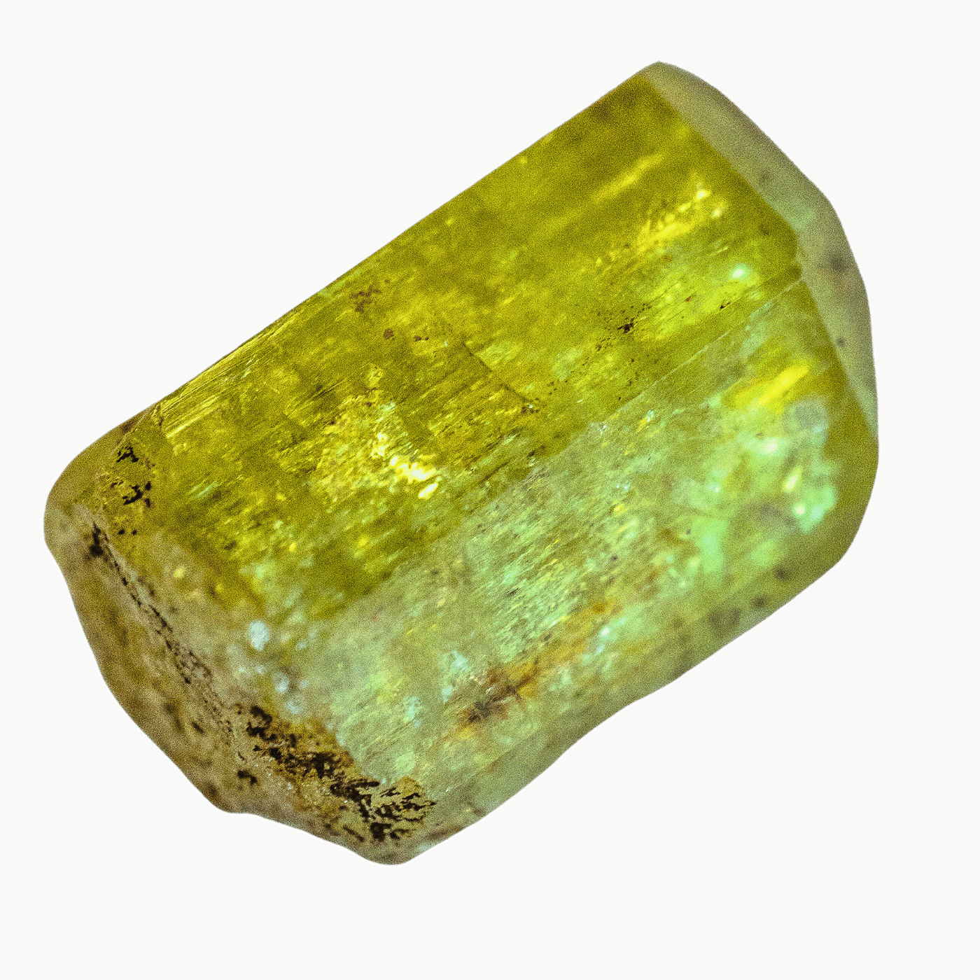 Natural Yellow Apatite Crystal – Energy Muse - Main Image