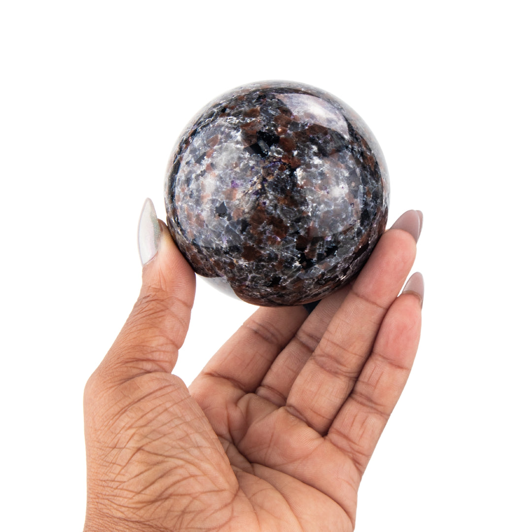 UV Reactive Yooperlite Sphere, Shop Yooperlite at Energy Muse