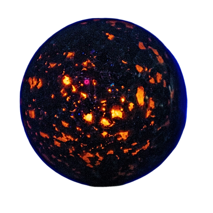 UV Reactive Yooperlite Sphere, Shop Yooperlite at Energy Muse
