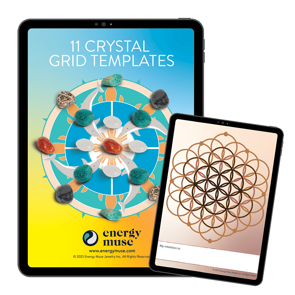 11 Crystal Grid Templates PDF