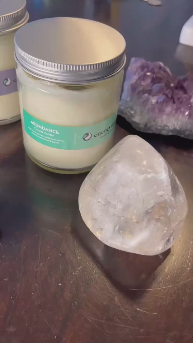 Protection Crystal Candle | Shop Black Tourmaline Candle – Energy Muse