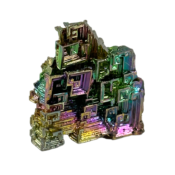 Tucson Find Rainbow Bismuth Crystal