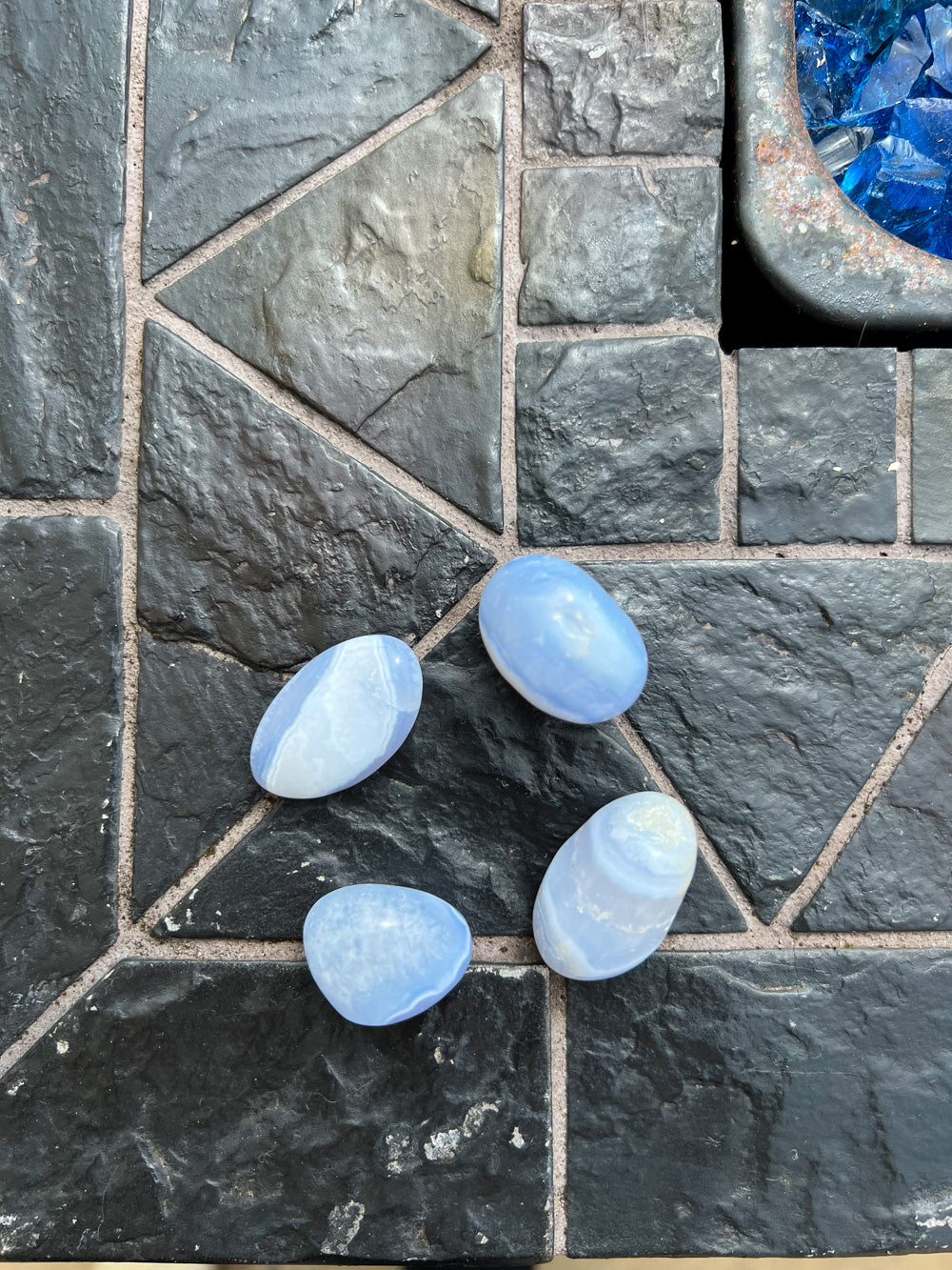 Blue Lace Agate Stone