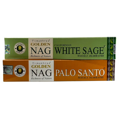 Sage & Palo Santo Incense Duo