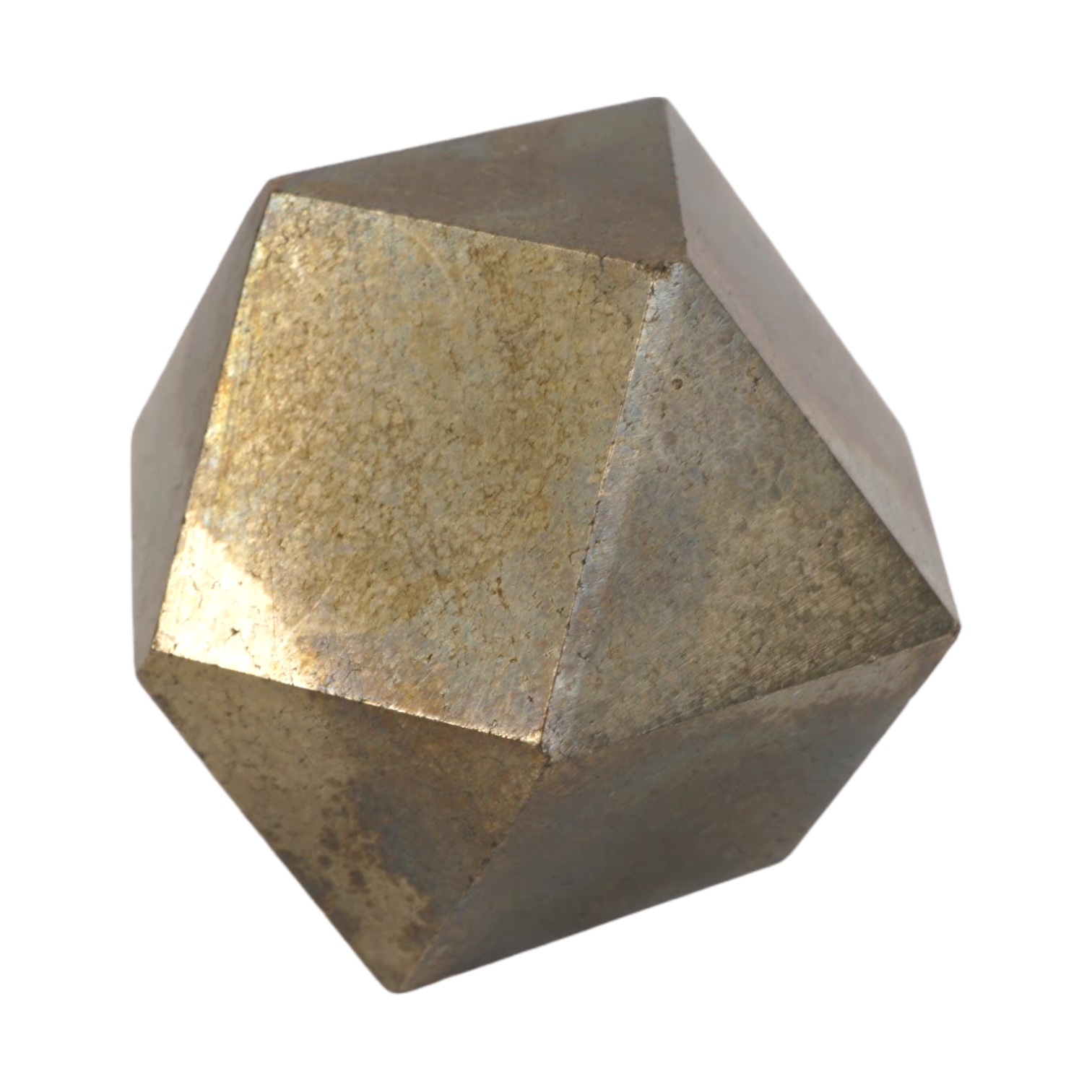 Tucson Find Chalcopyrite Octagon Crystal | Shop Chalcopyrite at Energy Muse