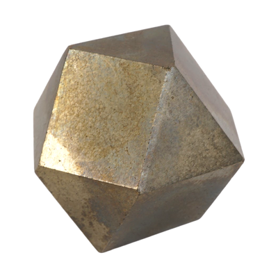 Tucson Find Chalcopyrite Octagon Crystal
