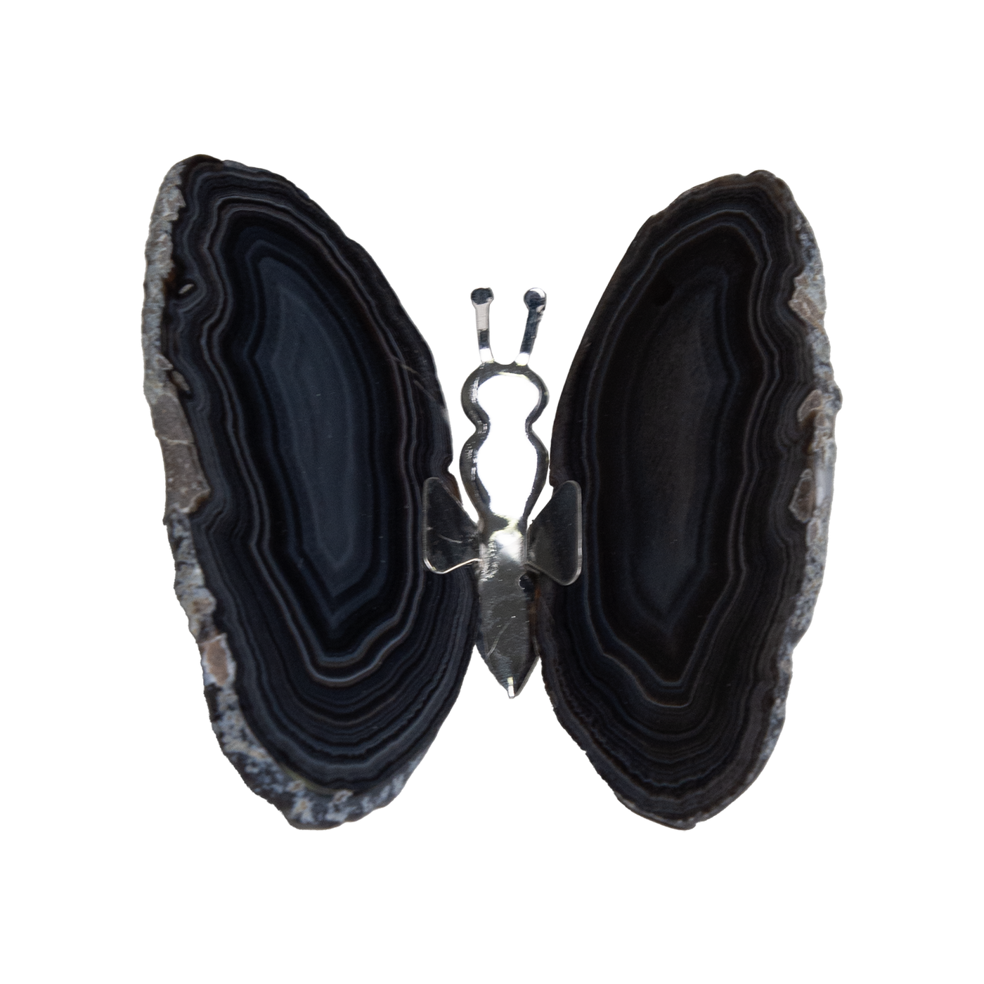 Agate Butterfly Figurine