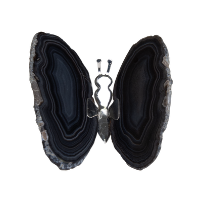 Agate Butterfly Figurine
