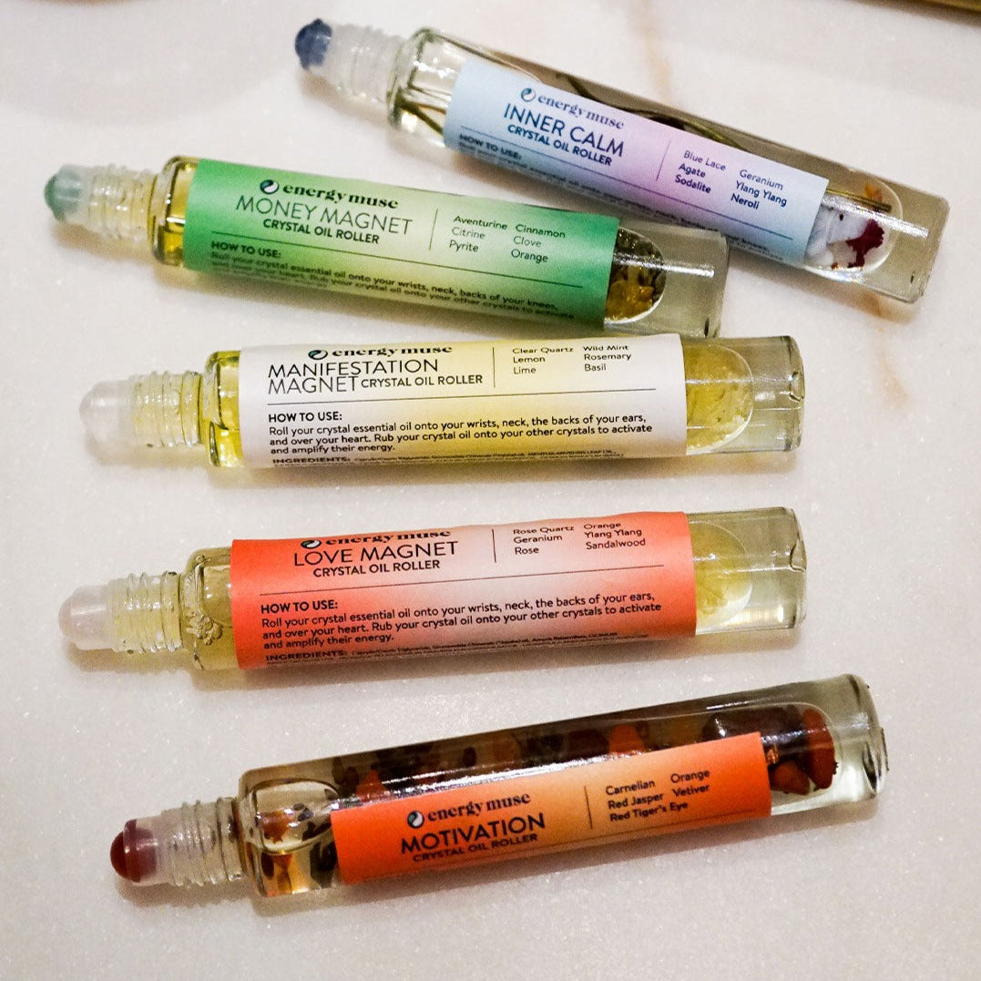 Love Magnet Crystal Oil Roller