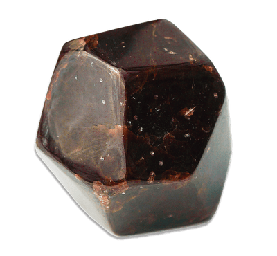 Faceted Almadine Garnet Crystal