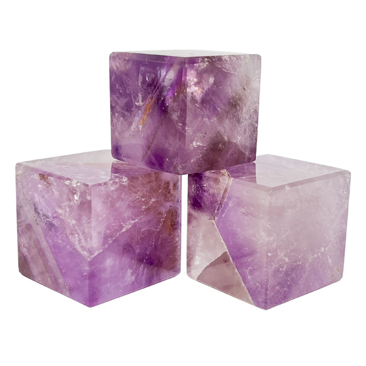 Amethyst Crystal Cube