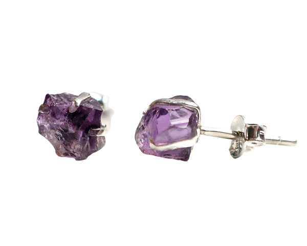 Amethyst Crystal Earrings