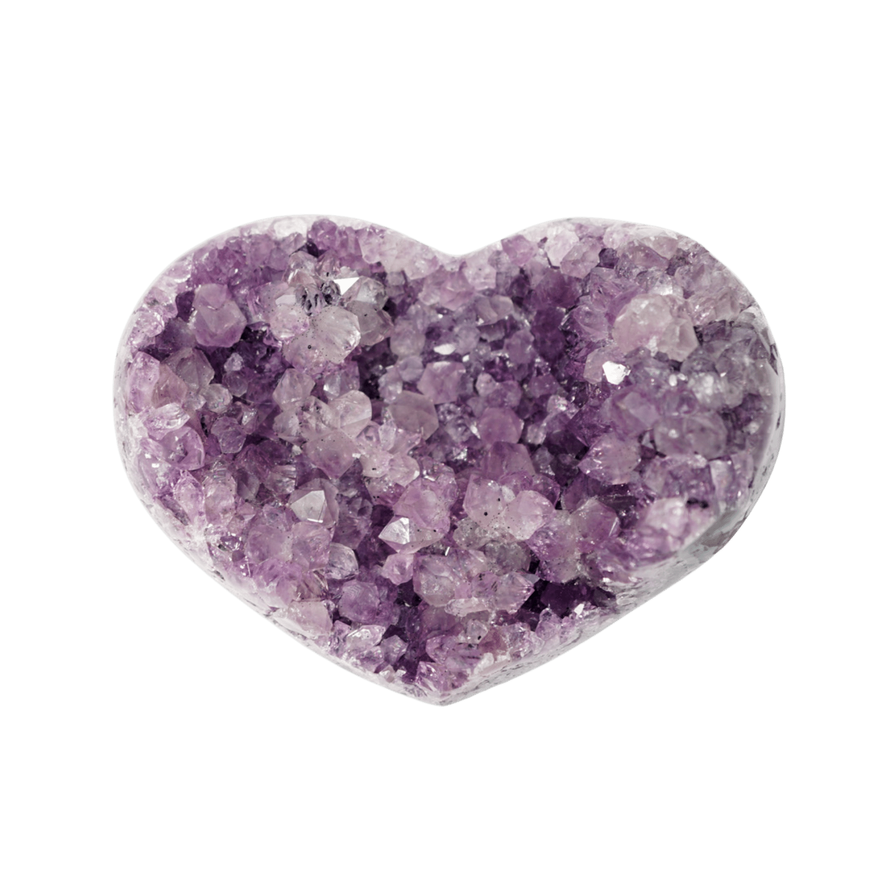 Amethyst Geode Heart | Shop Energy Muse's Amethyst Geode Hearts
