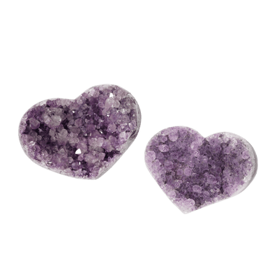 Amethyst Geode Heart