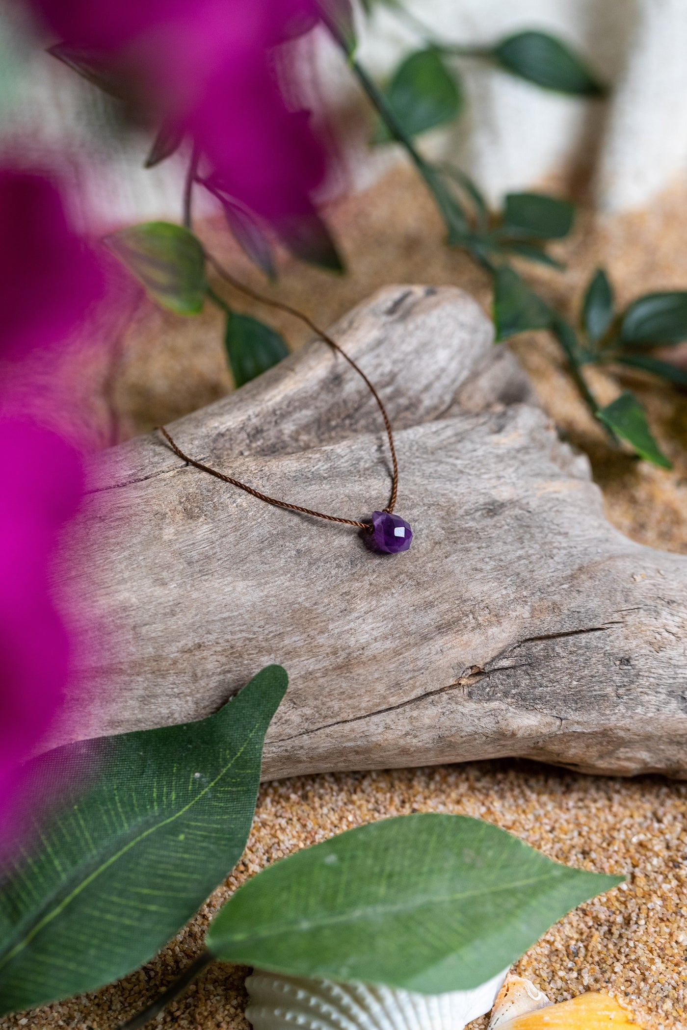Amethyst Necklace for Wisdom - Energy Muse