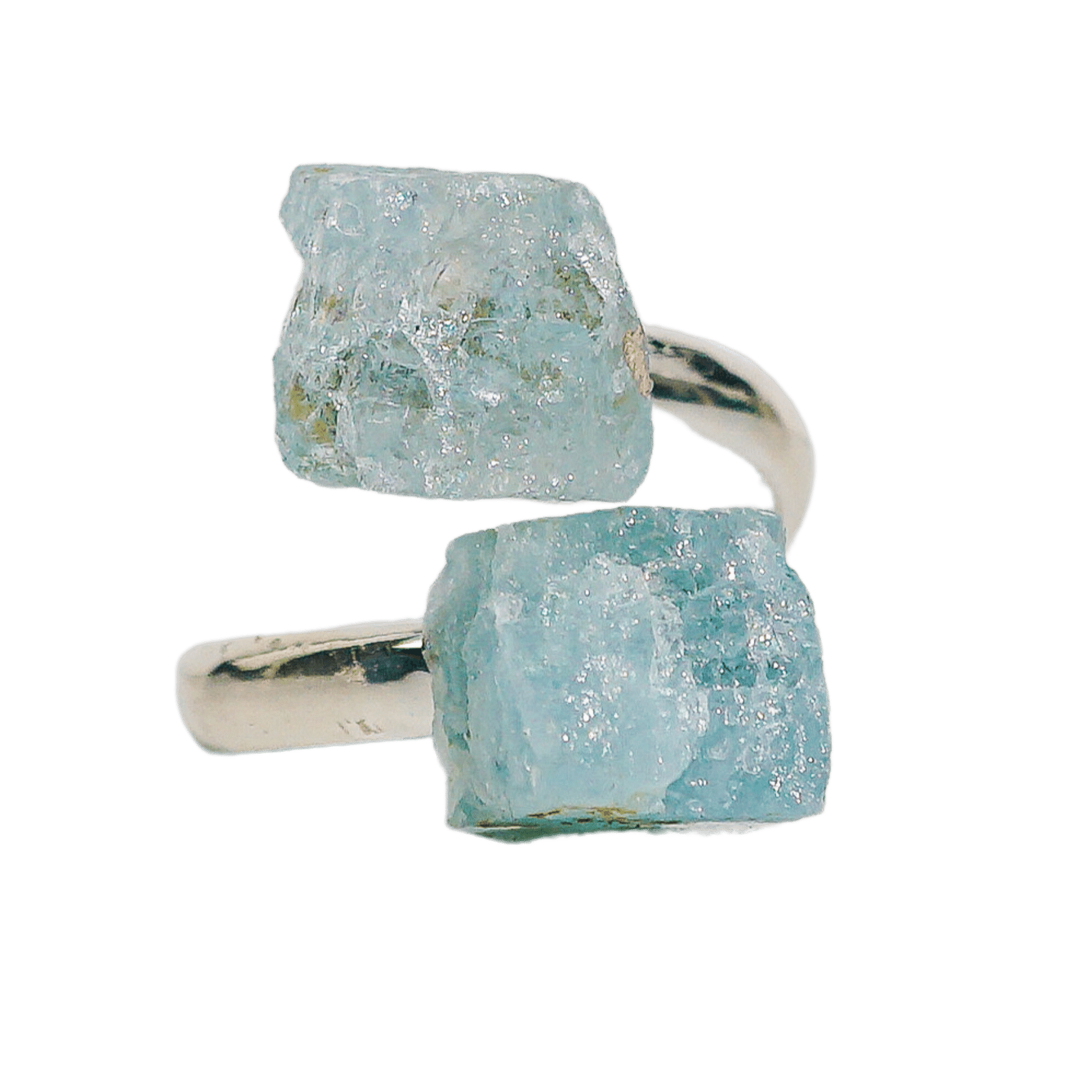Aquamarine Adjustable Ring | Shop Aquamarine at Energy Muse