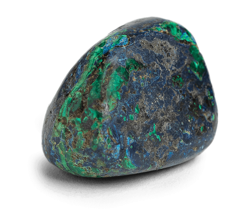 Azurite Stone - Tumbled Stones - Energy Muse