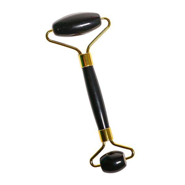 Black Obsidian Crystal Roller