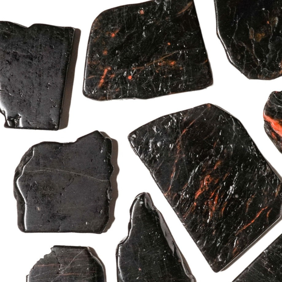 Black Tourmaline Slice