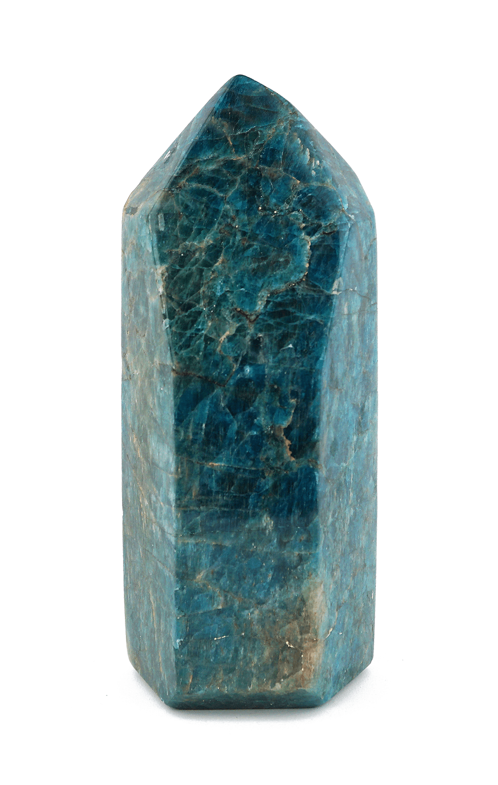 Blue Apatite Pillar | Shop Energy Muse's Blue Apatite Points