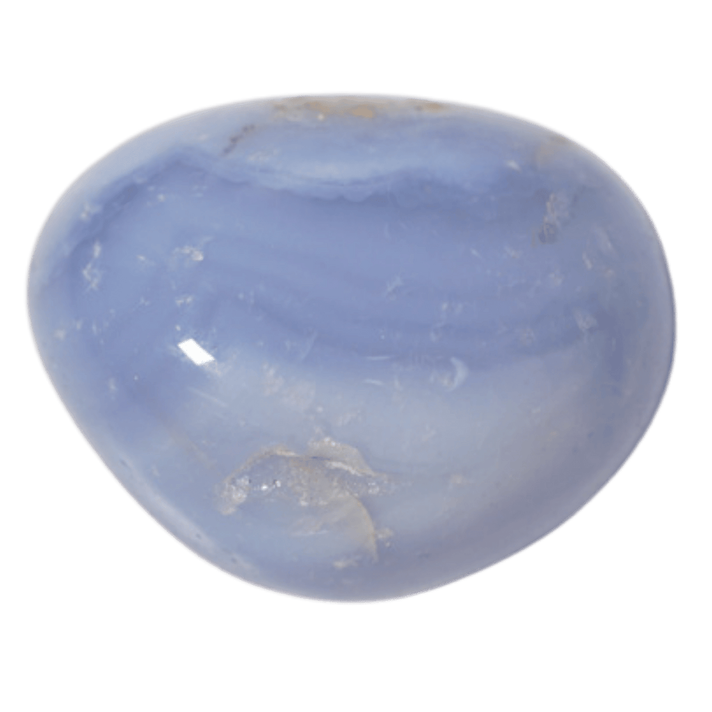Blue Lace Agate Tumbled Stone