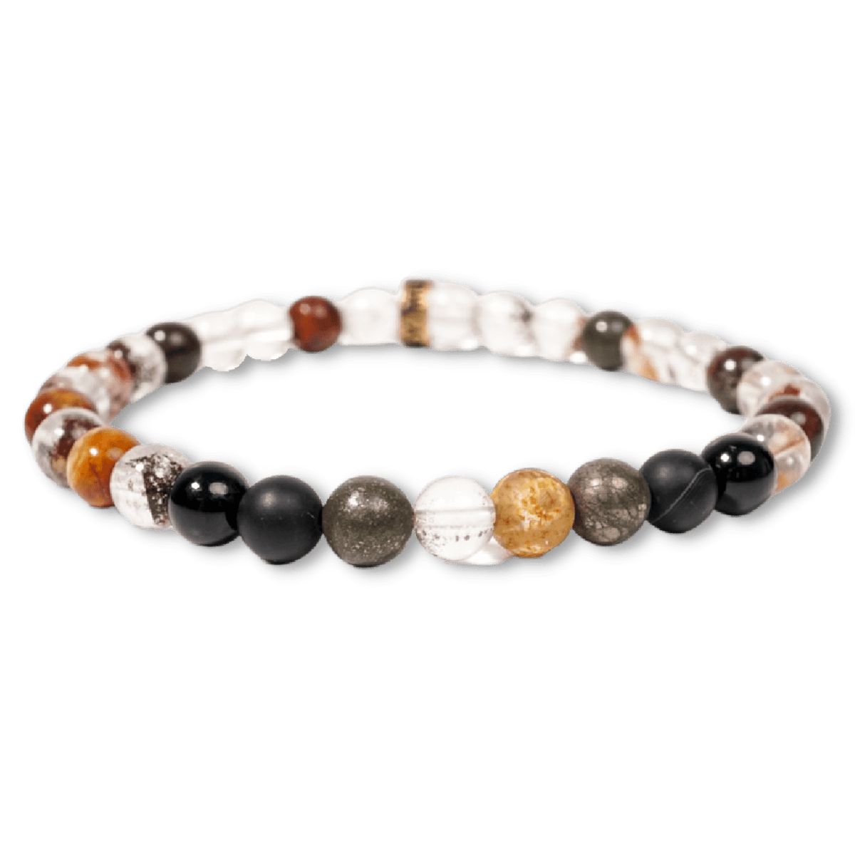 product view of genuine crystal Breakthrough Bracelet designed exclusively for Energy Muse by Heather Askinosie