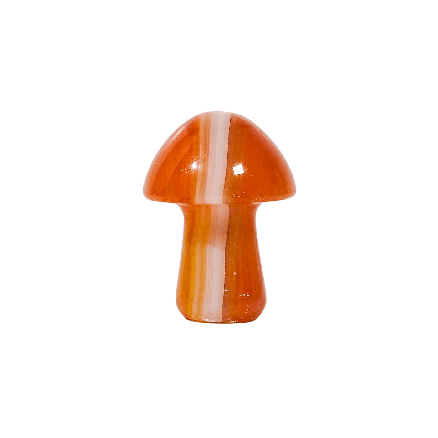 Carnelian Crystal Mushroom